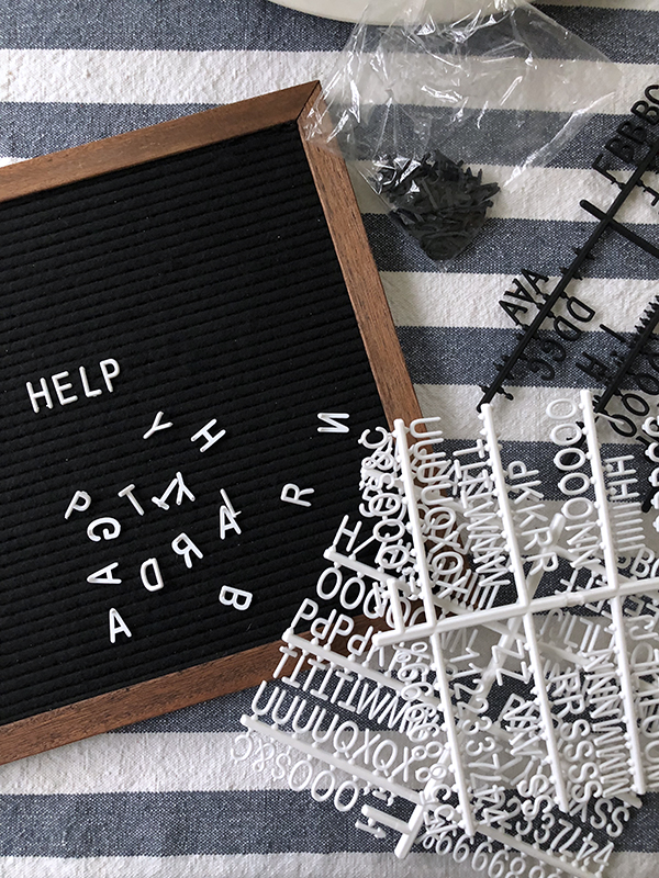 Letter Case to the Rescue for Letter Board Organization! – Less Than  Perfect Life of Bliss